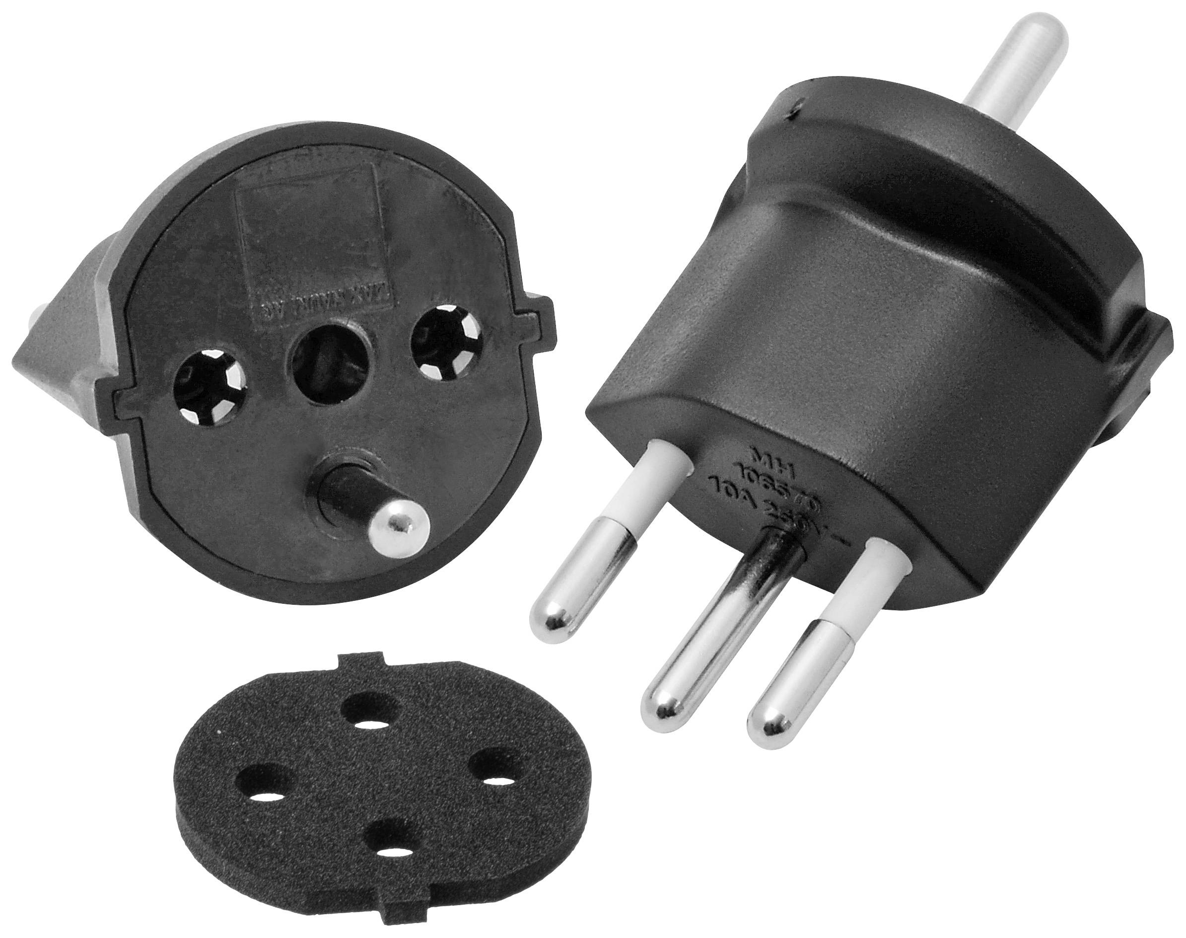 Adapter Schutzk./Schweiz Typ 12/Sw Zugab