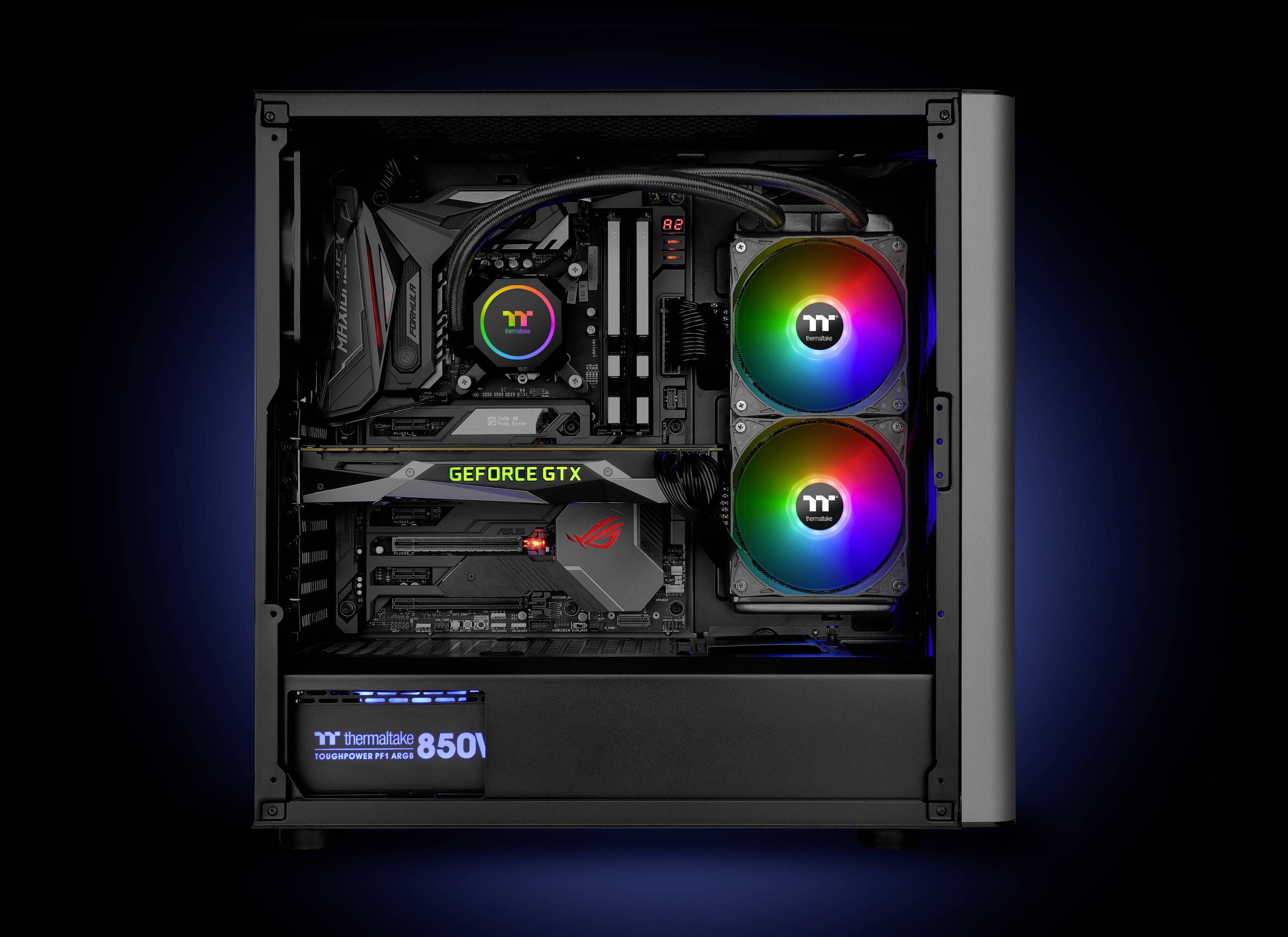 Thermaltake CL-W286-PL12SW-A Système de refroidissement à l'eau pour PC