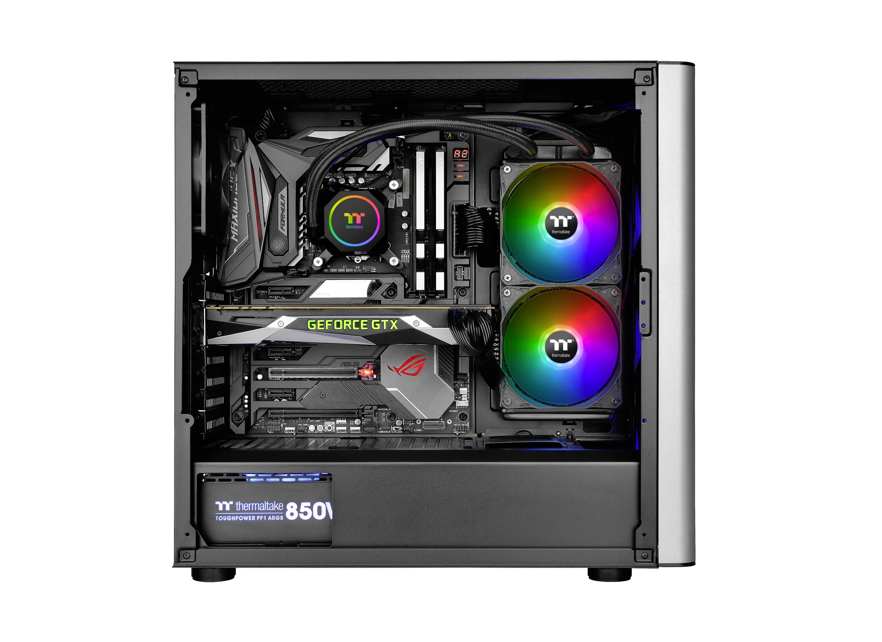 Thermaltake CL-W286-PL12SW-A Système de refroidissement à l'eau pour PC