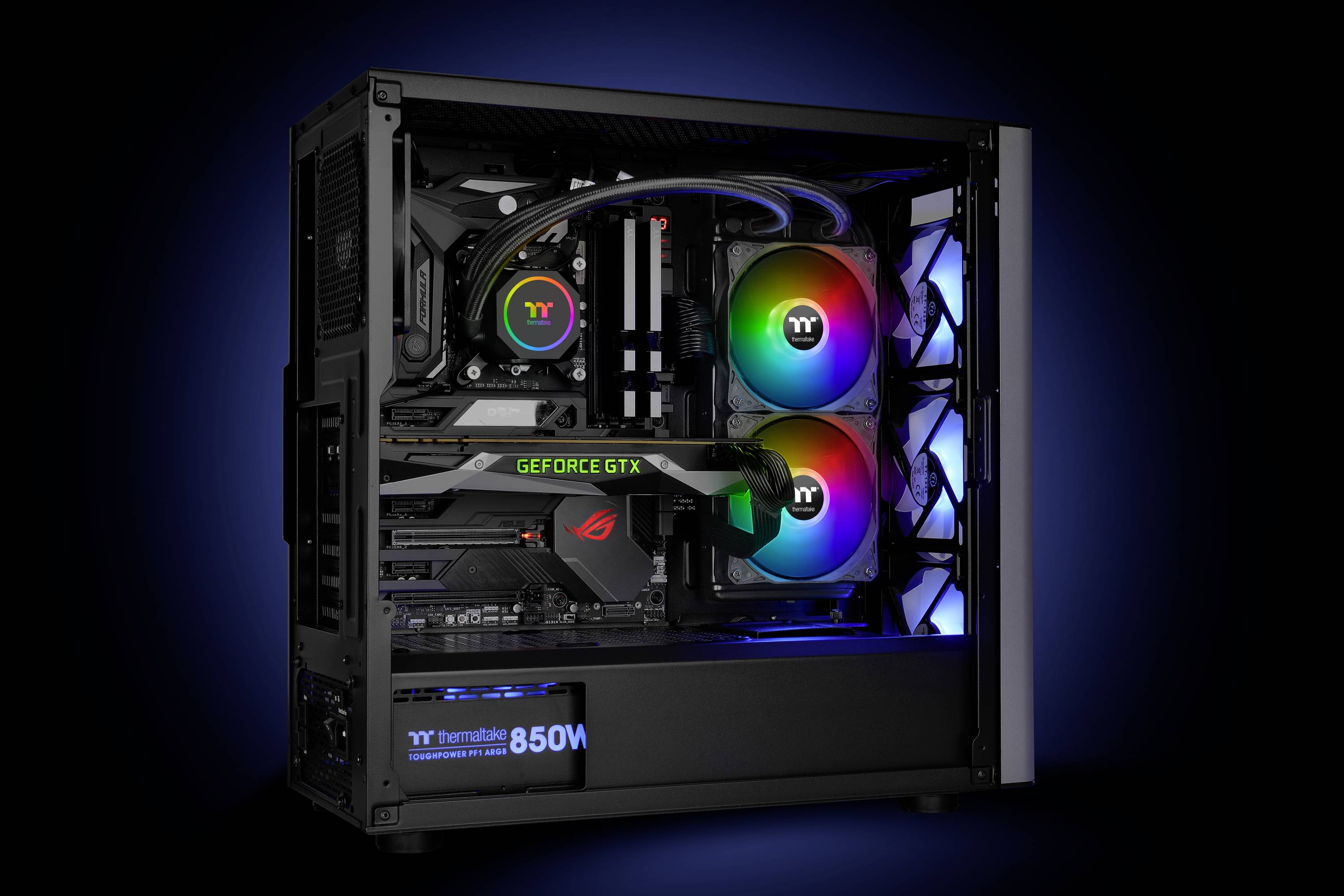Thermaltake CL-W286-PL12SW-A Système de refroidissement à l'eau pour PC
