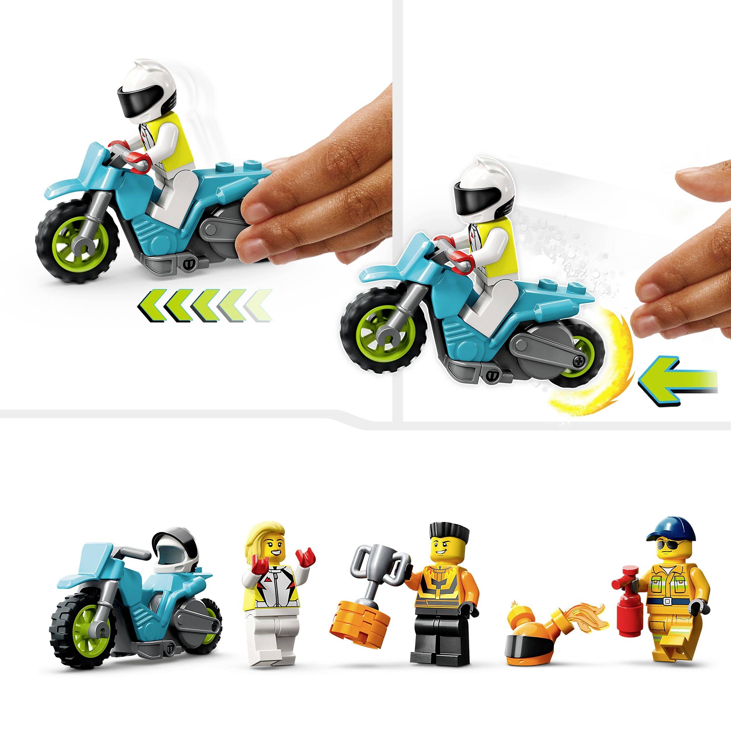 Le défi de cascade : les cercles de feu LEGO® CITY 60357