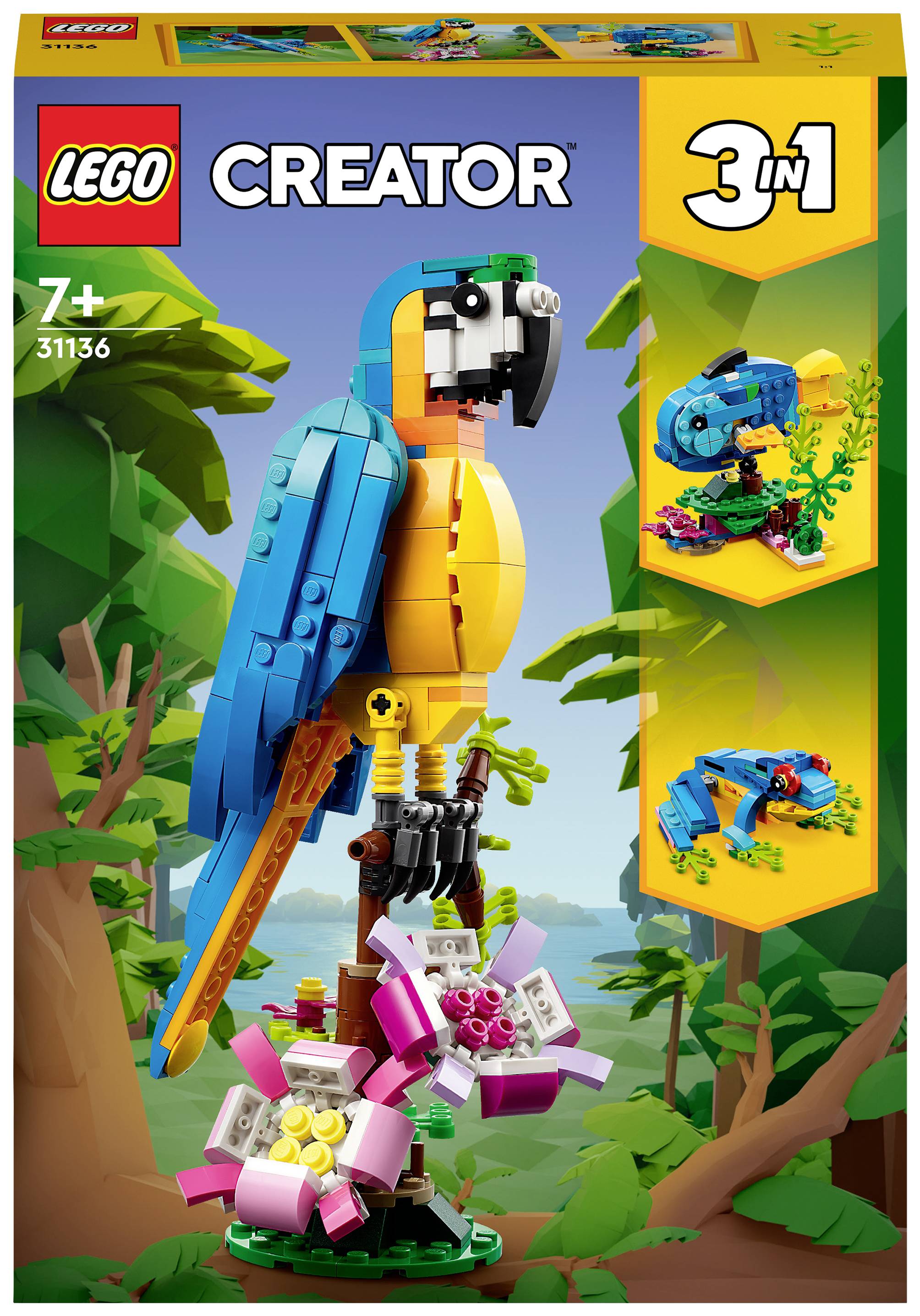 Le perroquet exotique LEGO® CREATOR 31136