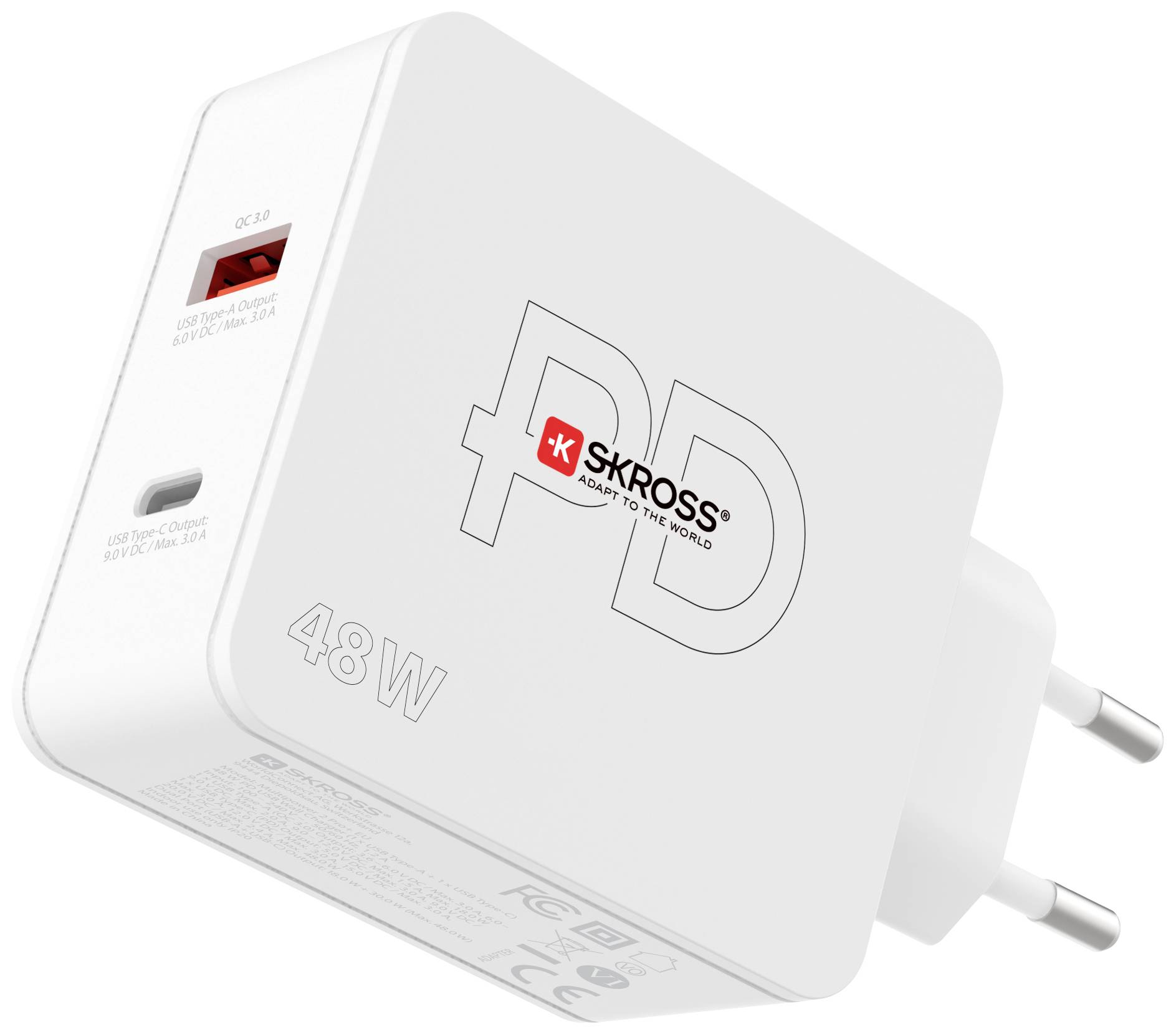 Skross Multipower Combo+ EU Chargeur USB