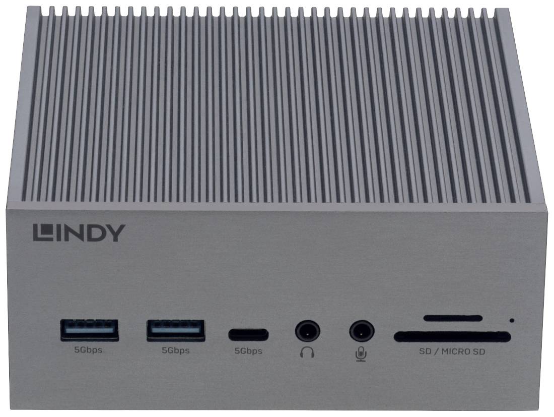LINDY 43351 Station d'accueil USB-C® Adapté aux marques (stations d'accueil pour ordinateurs portables): universel