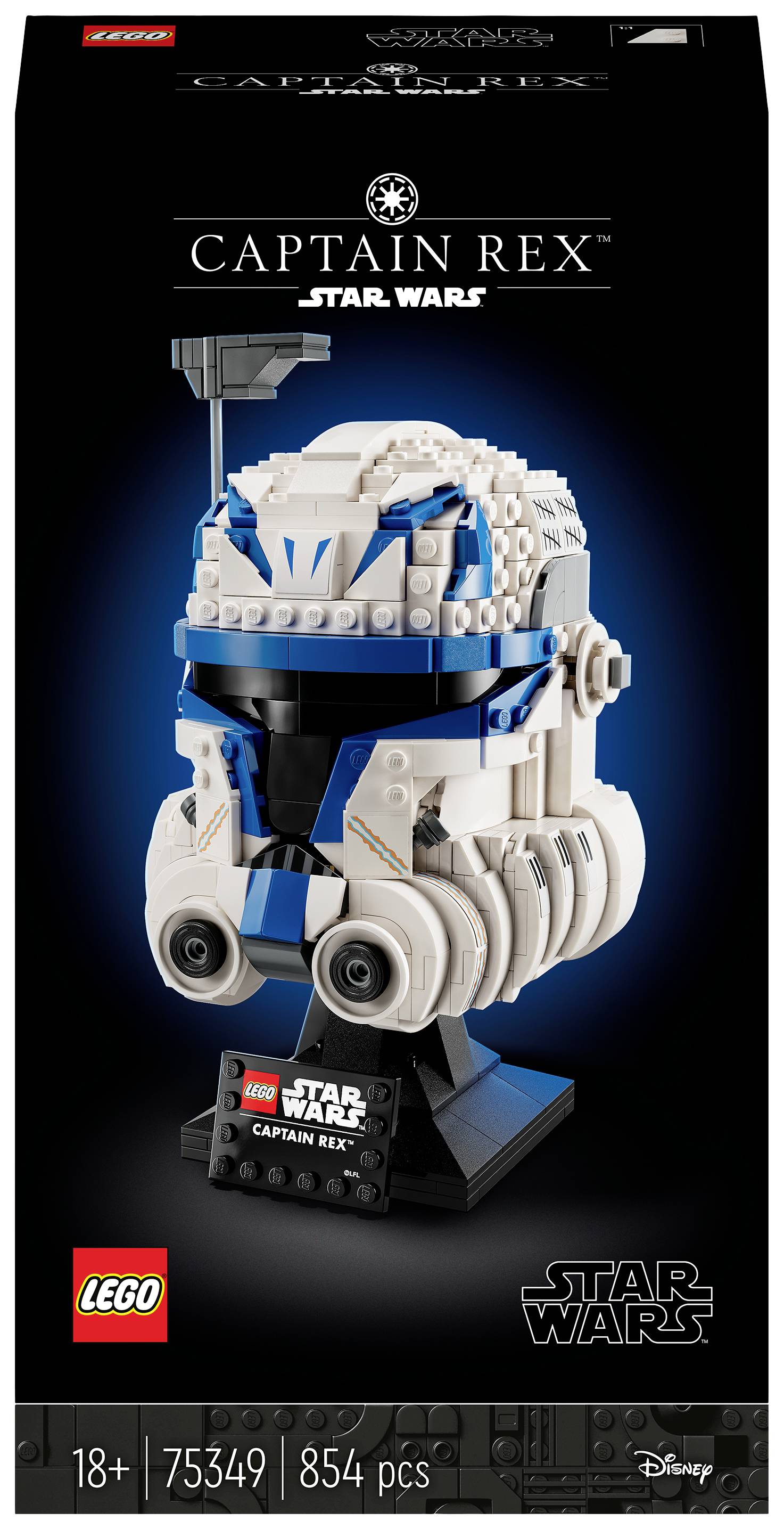 75349 LEGO® STAR WARS™ Casque Captain Rex TM