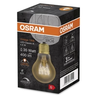 OSRAM HOMELIGHTING 4058075761452 LED CEE G (A - G) E27 forme de poire 4.8 W = 35 W blanc chaud (Ø x H) 60 mm x 60 mm 1 pc(s) OSRAM HOMELIGHTING 4058075761452 LED CEE G (A - G) E27 forme de poire 4.8 W = 35 W blanc chaud (Ø x H) 60 mm x 60 mm 1 pc(s)