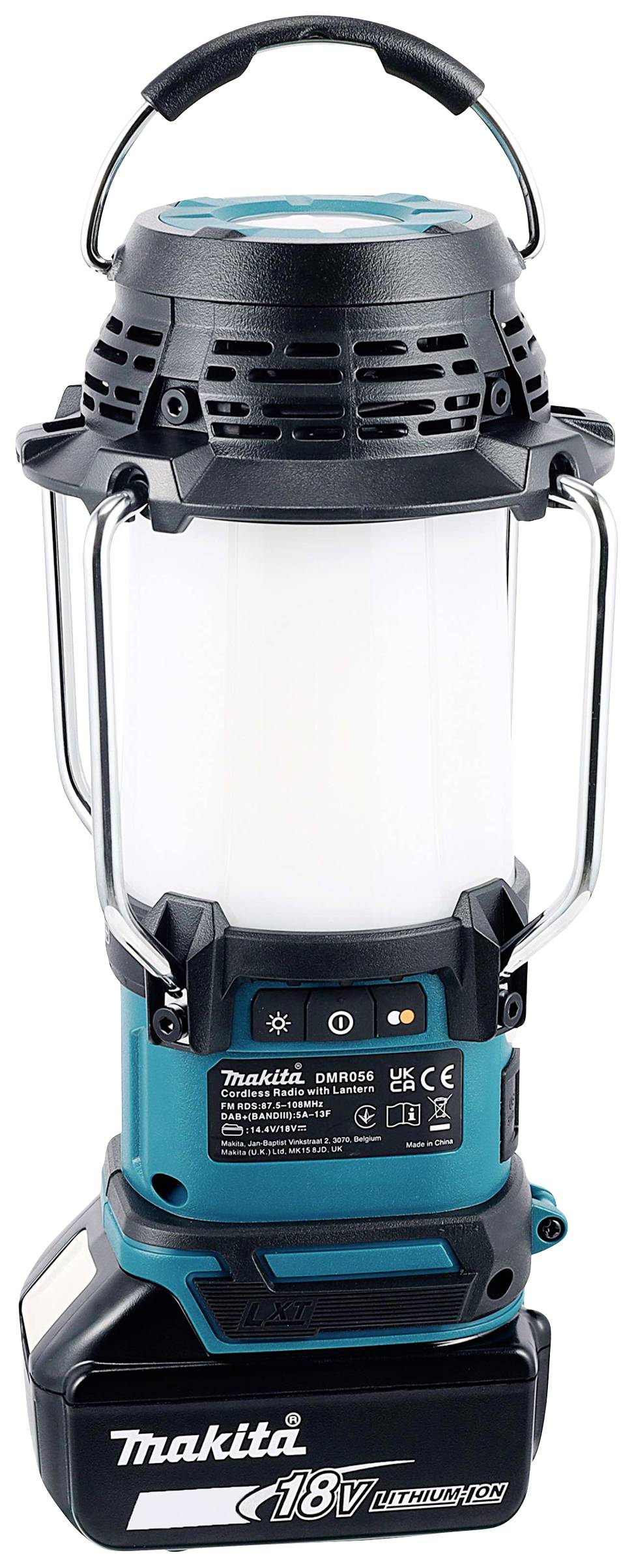 Makita DMR056 Radio sans fil FM, AM, DAB+ avec lanterne