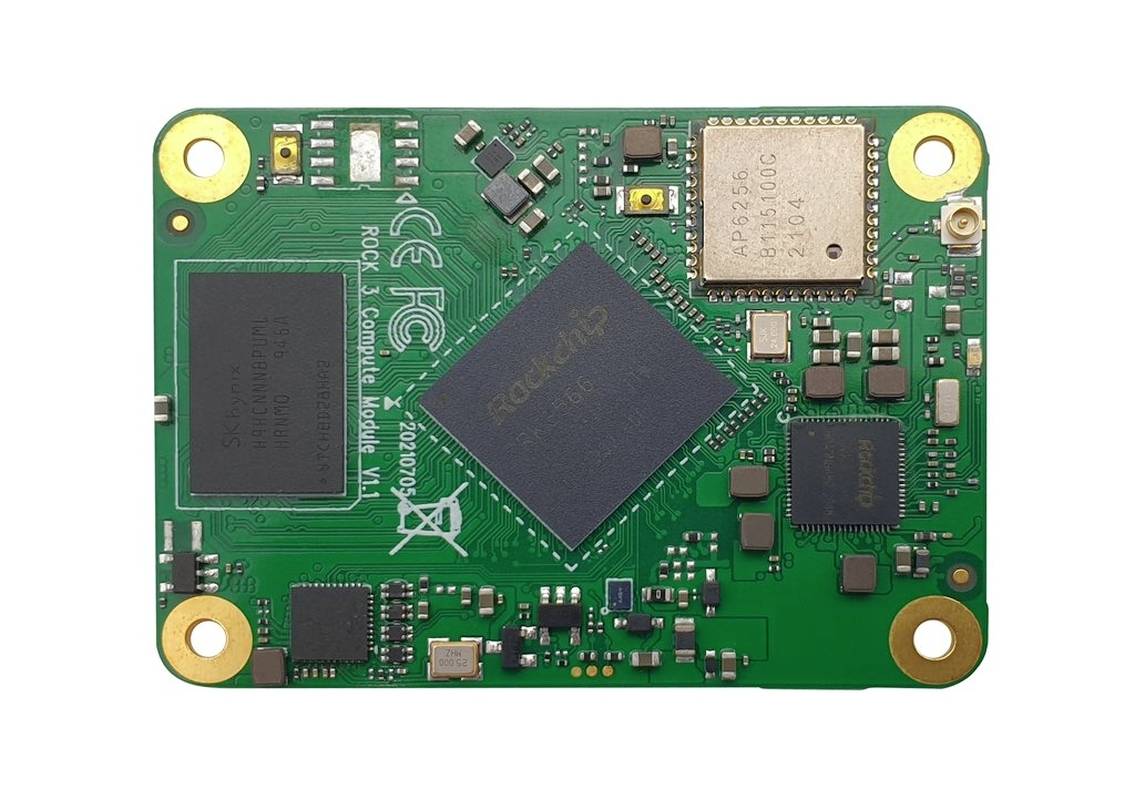 Radxa RM116-D8E64W2 Rock 3 Compute Modul 8 GB 2.0 GHz