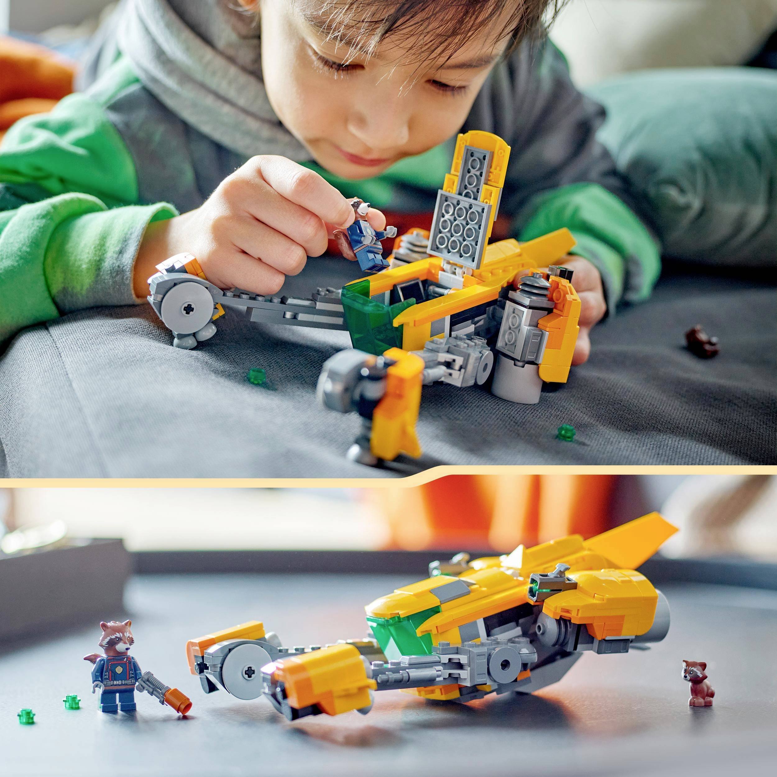 Le vaisseau de Bébé Rocket LEGO® MARVEL SUPER HEROES 76254