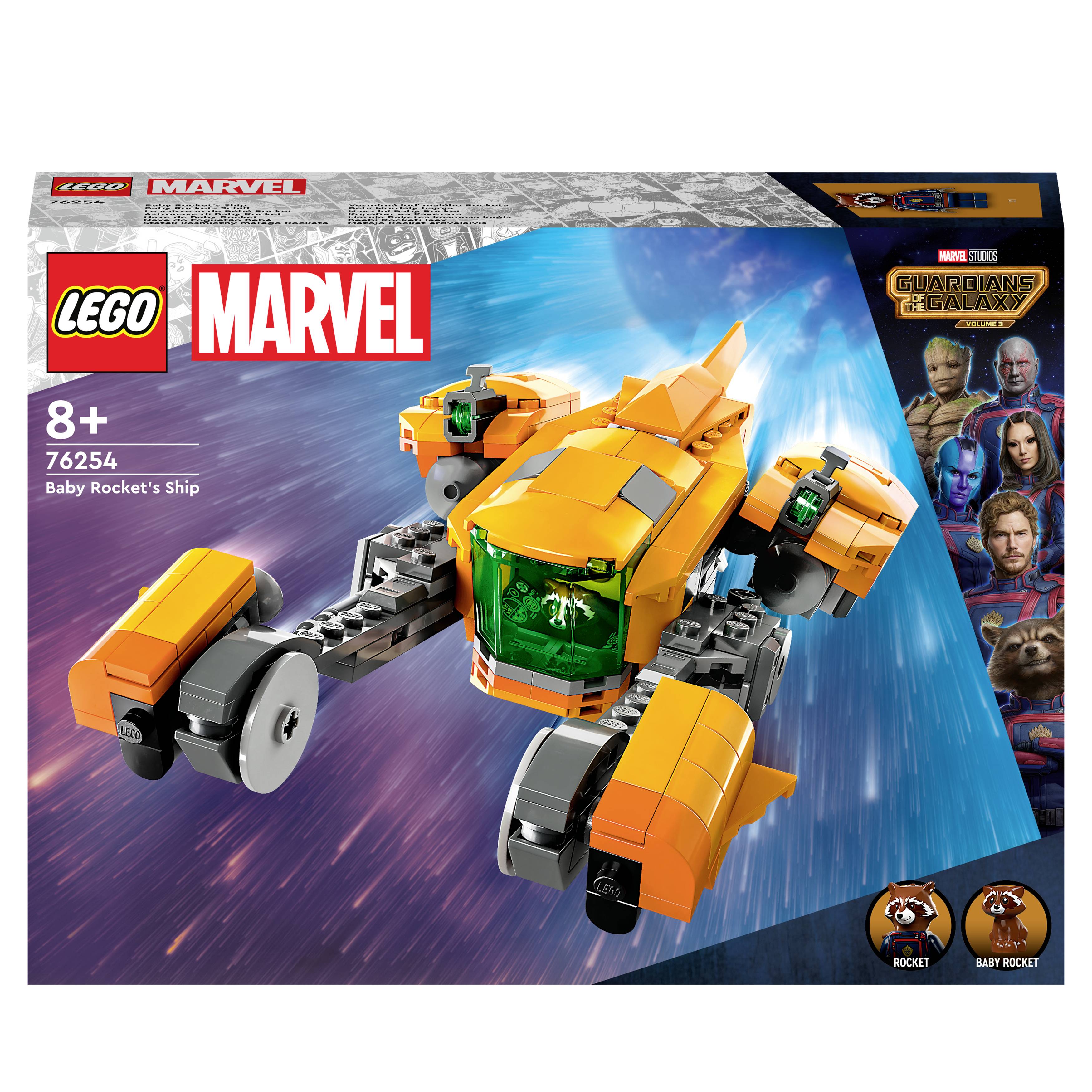 Le vaisseau de Bébé Rocket LEGO® MARVEL SUPER HEROES 76254
