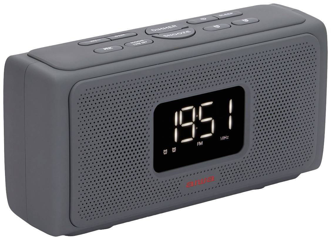 Aiwa Cru-80bt Bluetooth-Uhrenradio Mit U