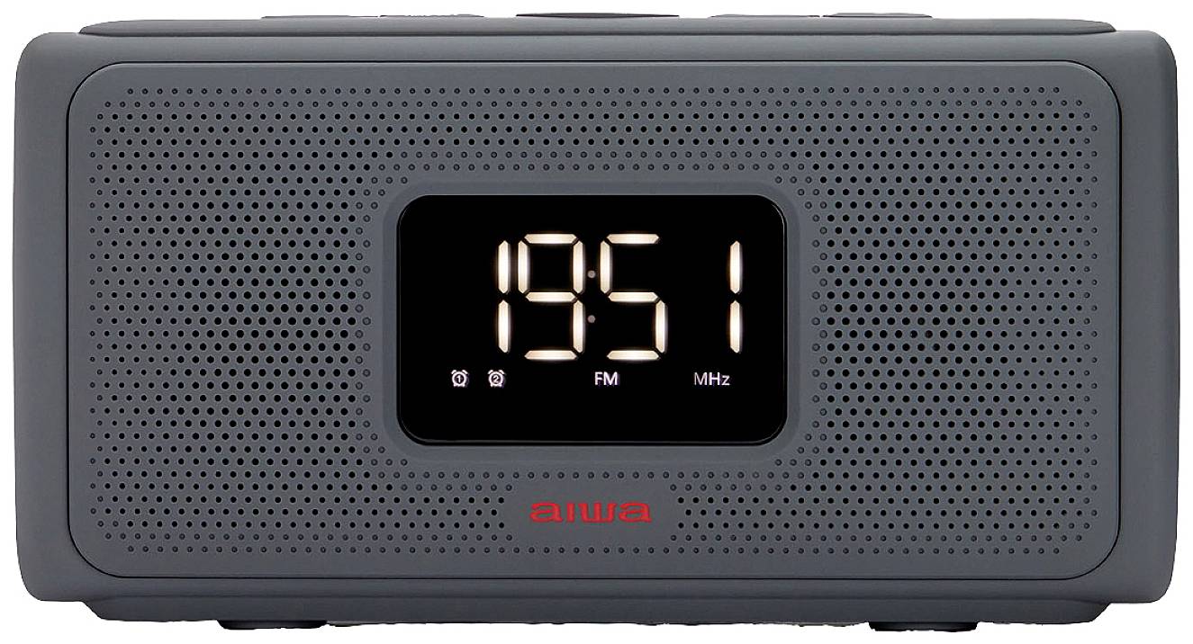Aiwa Cru-80bt Bluetooth-Uhrenradio Mit U