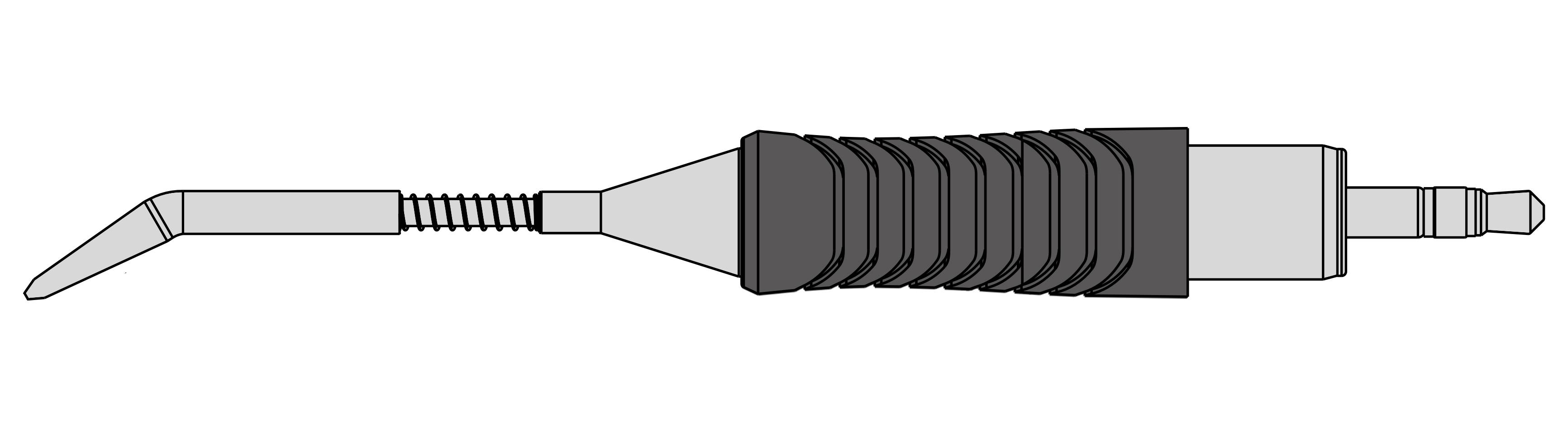 Weller RTMS 013 S X M Panne de fer à souder forme de burin Taille de la panne 1.30 mm Contenu 1 pc(s)