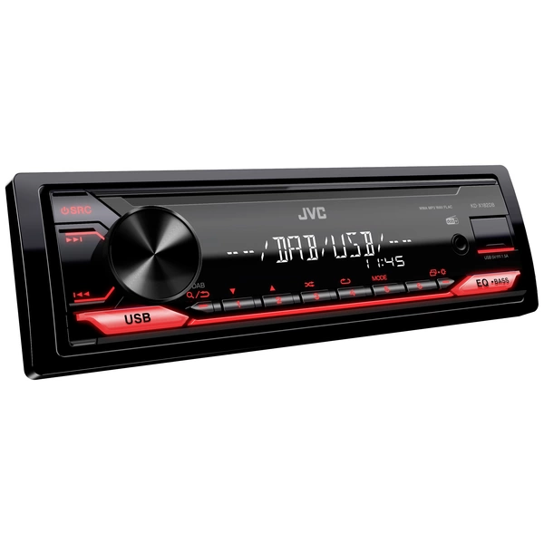 JVC KD-X182DB Autoradio port pour commande au volant, tuner DAB+ JVC KD-X182DB Autoradio port pour commande au volant, tuner DAB+