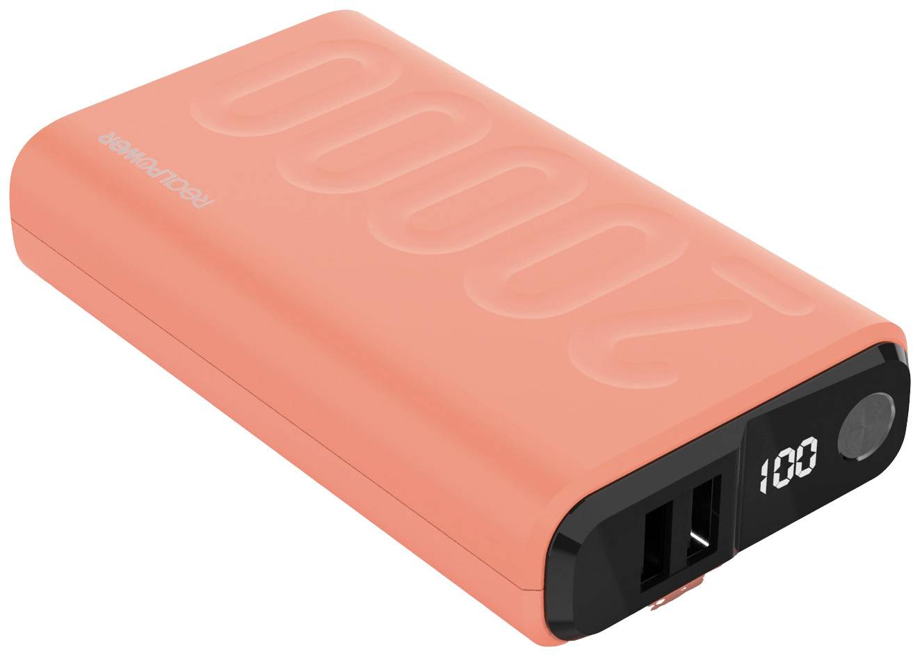 RealPower PB-20000 Power Pack Powerbank (batterie supplémentaire) 20000 mAh Li-Ion USB, USB-C® orange