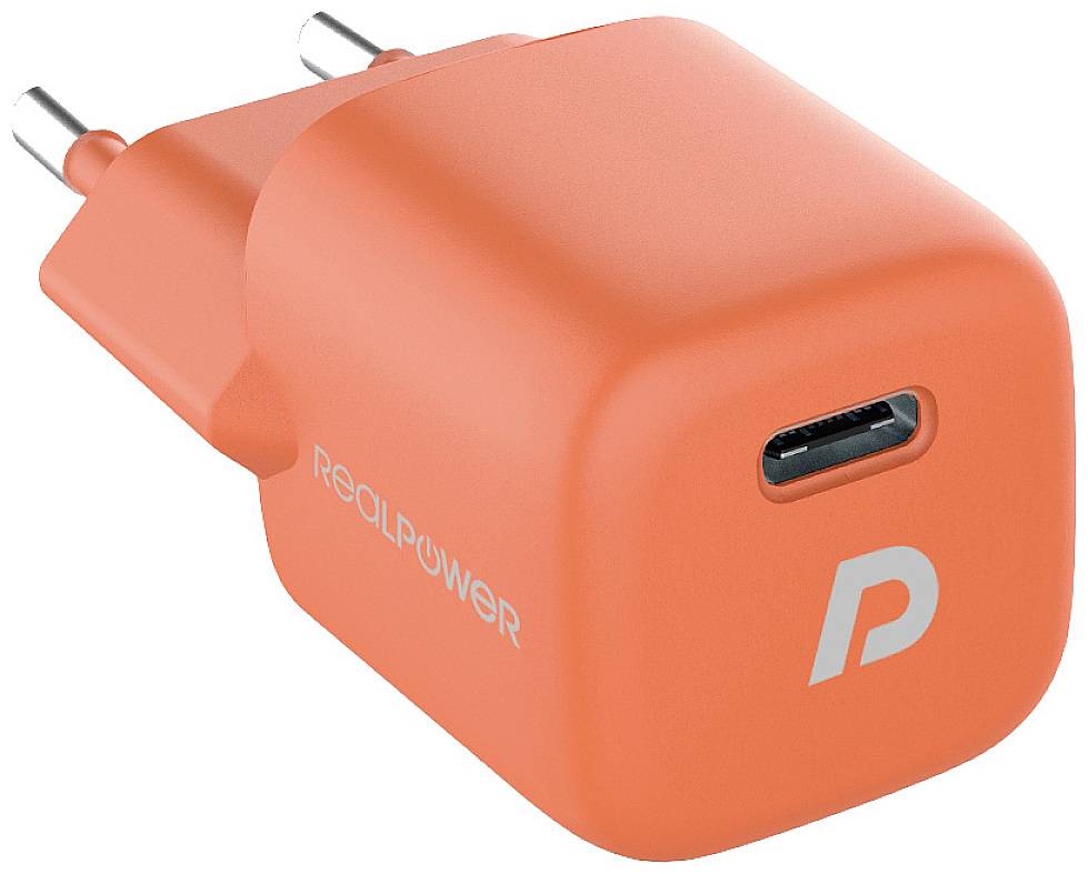RealPower PB-10000 Power Pack Powerbank (batterie supplémentaire) 10000 mAh Li-Ion USB, USB-C® orange