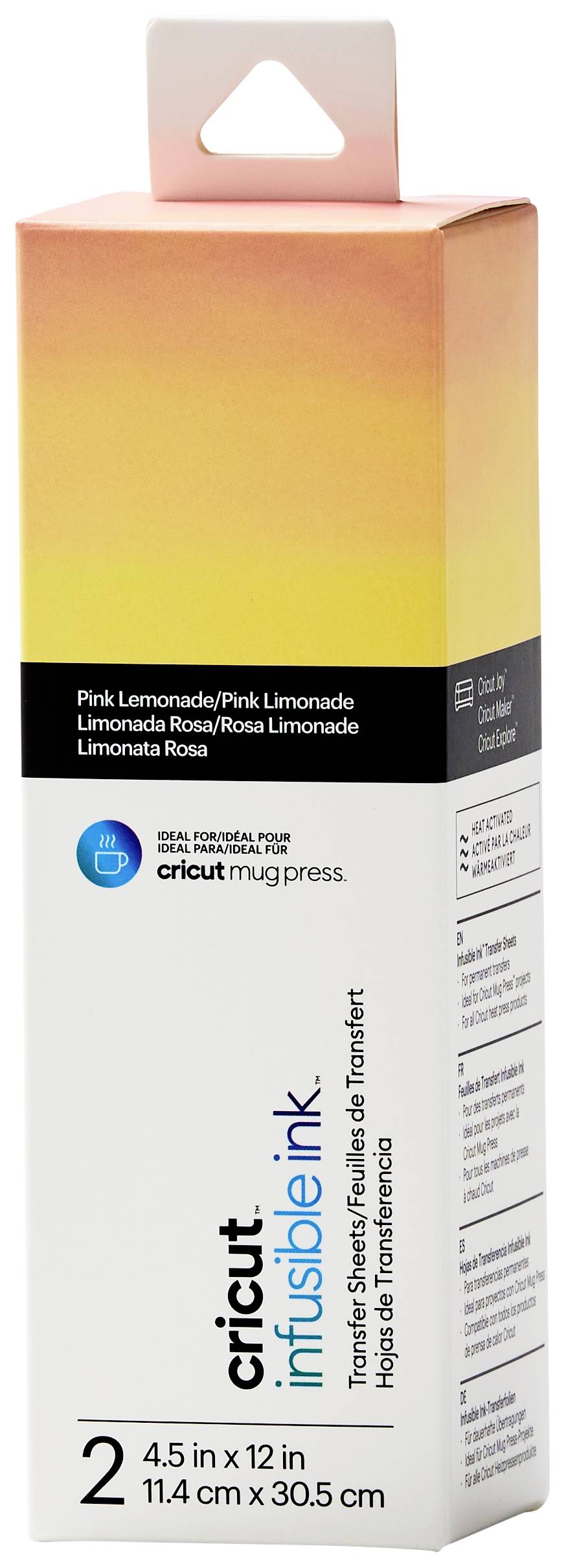 Cricut MugPress Starter Bundle Set de conception