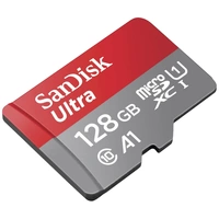 SanDisk microSDXC Ultra 128GB (A1/UHS-I/Cl.10/140MB/s) + Adapter "Mobile" Carte microSDXC 128 GB A1 Application Performance Class SanDisk microSDXC Ultra 128GB (A1/UHS-I/Cl.10/140MB/s) + Adapter "Mobile" Carte microSDXC 128 GB A1 Application Performance Class