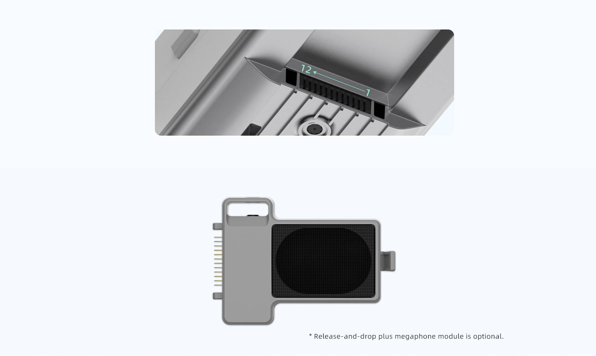 Xiaomi FIMI X8SE 2022 V2 standard with Megaphone Drone quadricoptère prêt à voler (RtF) prises de vue aériennes blanc