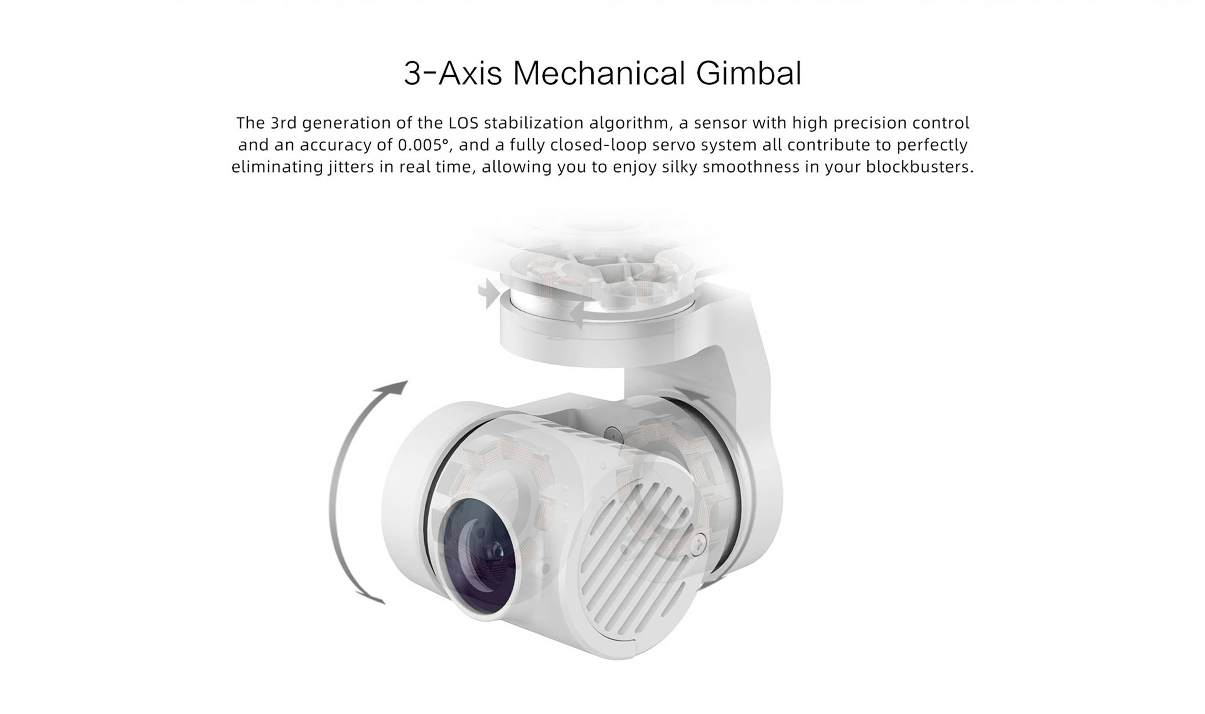 Xiaomi FIMI X8SE 2022 V2 standard with Megaphone Drone quadricoptère prêt à voler (RtF) prises de vue aériennes blanc