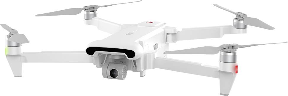 Xiaomi FIMI X8SE 2022 V2 standard with Megaphone Drone quadricoptère prêt à voler (RtF) prises de vue aériennes blanc