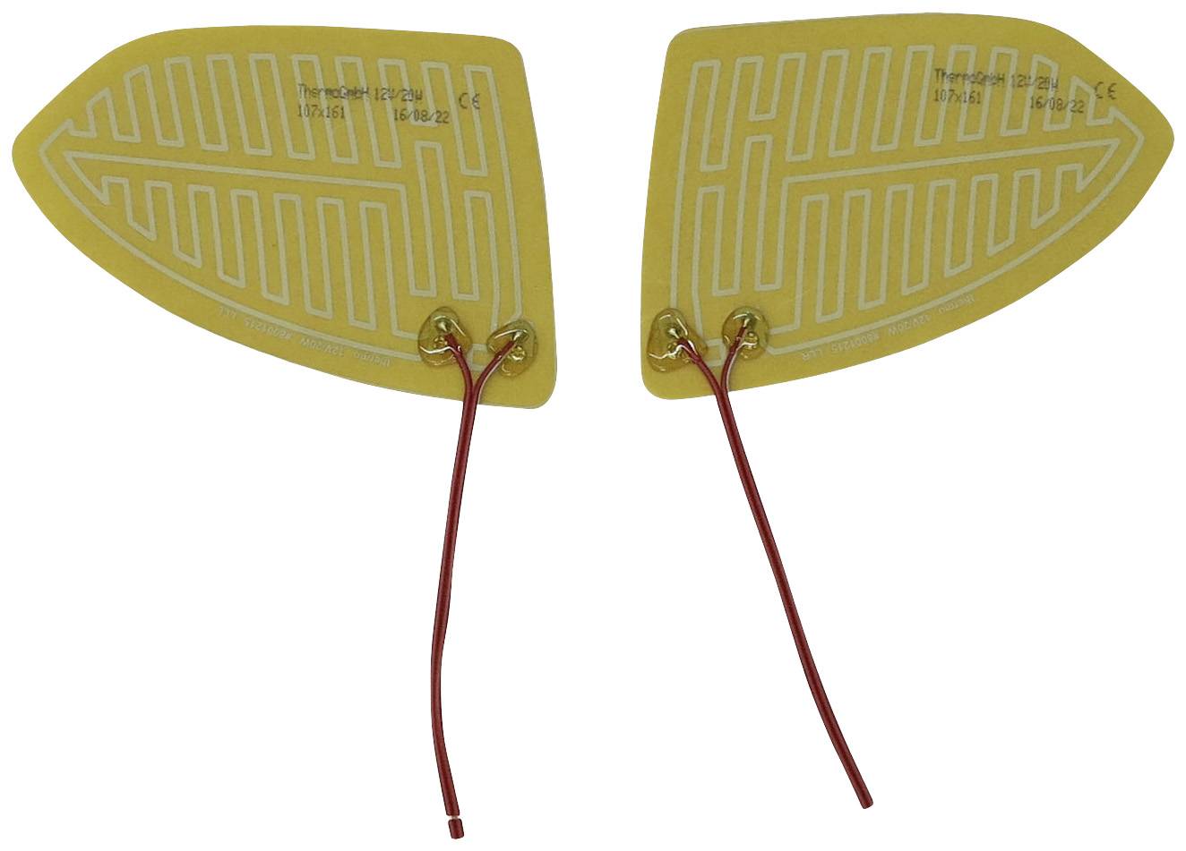 Thermo TECH polyester Feuille chauffante 12 V 20 W (L x l) 161 mm x 180 mm