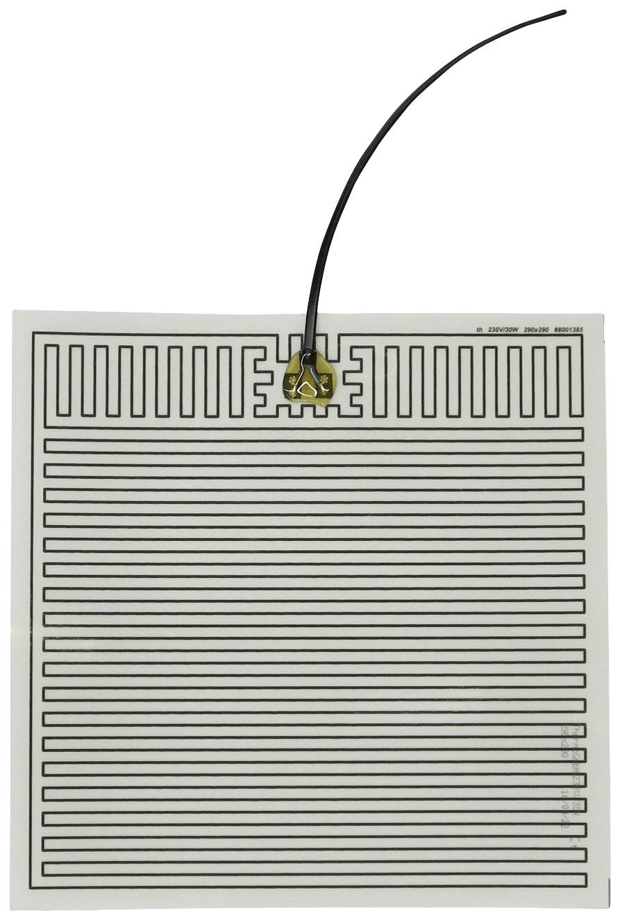 Thermo TECH polyester Feuille chauffante 230 V 30 W (L x l) 290 mm x 290 mm