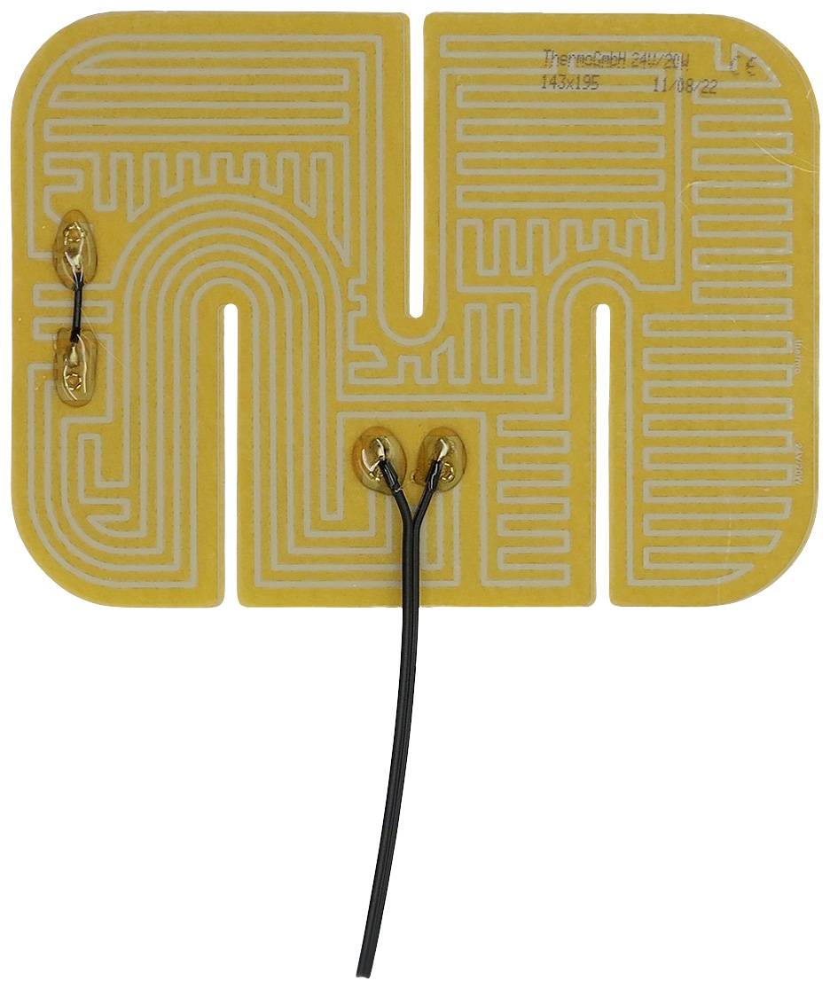 Thermo TECH polyester Feuille chauffante 24 V 20 W (L x l) 195 mm x 143 mm