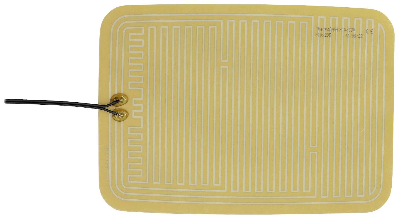 Thermo TECH polyester Feuille chauffante 24 V 33 W (L x l) 295 mm x 210 mm