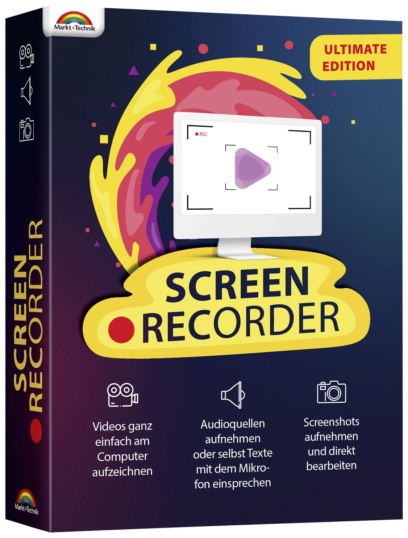 Markt & Technik Screen Recorder Ultimate version complète, 1 licence Windows Logiciel d'enregistrement