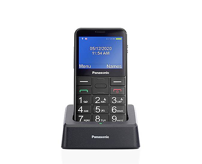 Panasonic KX-TU155EXBN Téléphone portable pour séniors noir