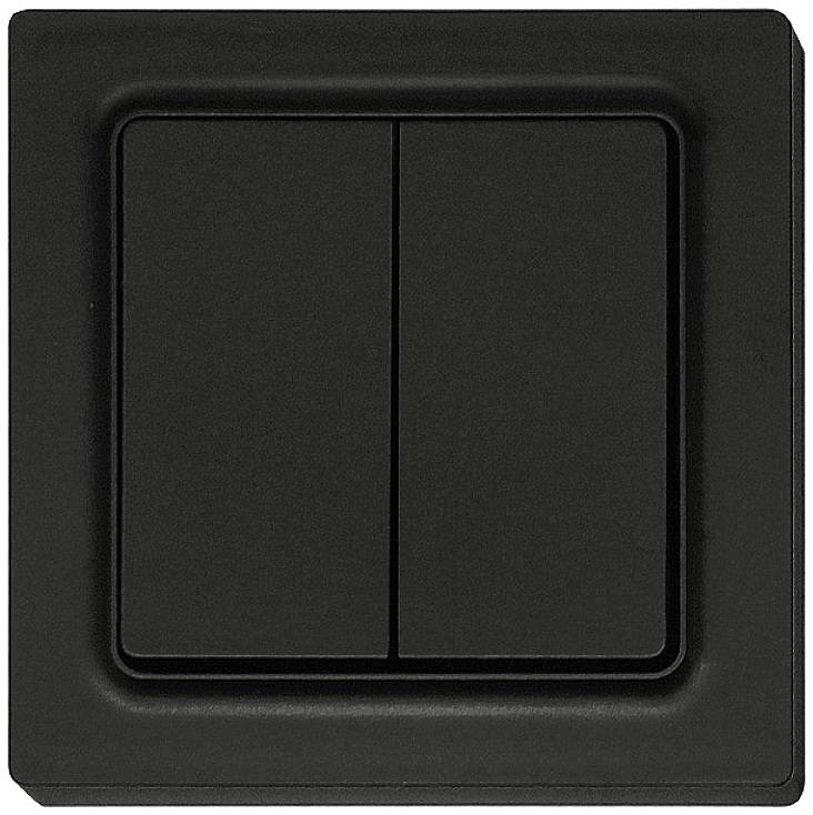 F4T55E-am Eltako sans fil Bouton-poussoir 4 canaux montage apparent (en saillie) Portée max. 30 m