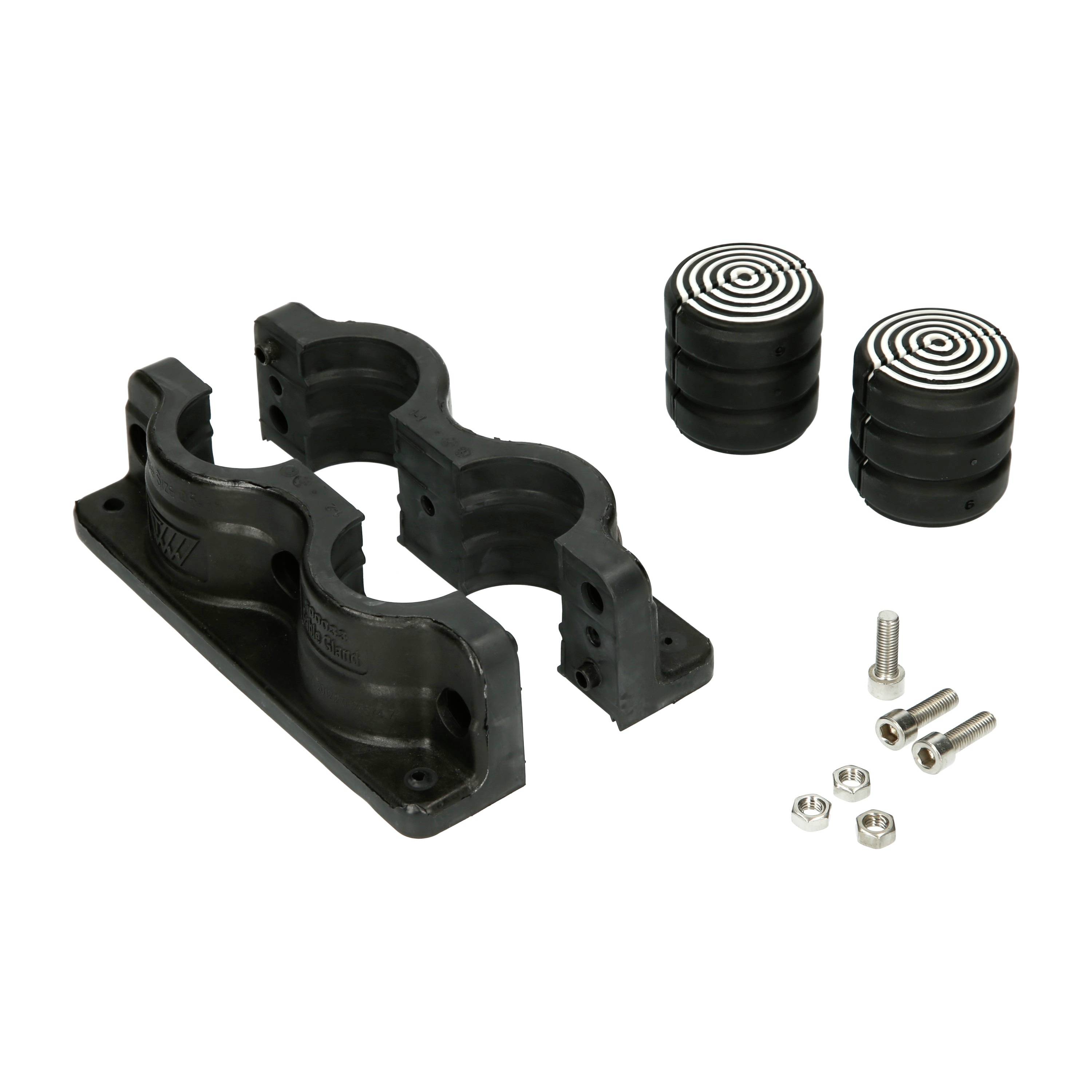 Trelleborg SCG 2 (3-35) IP55 | TPE | Screw Passe-câbles TPE noir 1 pc(s)