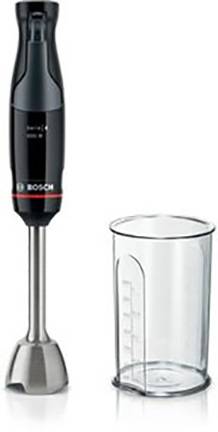 Bosch Haushalt ErgoMaster Serie 4 Mixeur plongeant 1000 W avec verre doseur, avec blender, sans BPA noir piano, anthracite