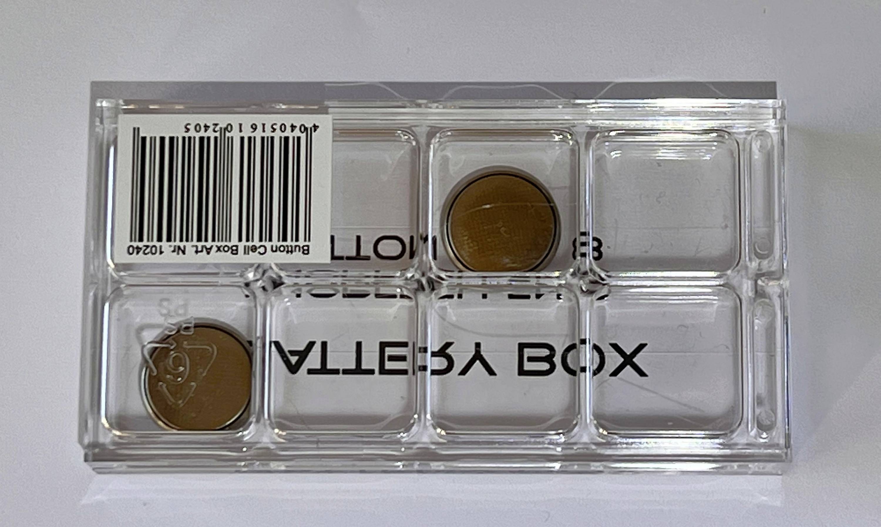 Baybox Knopfzellenbox 8