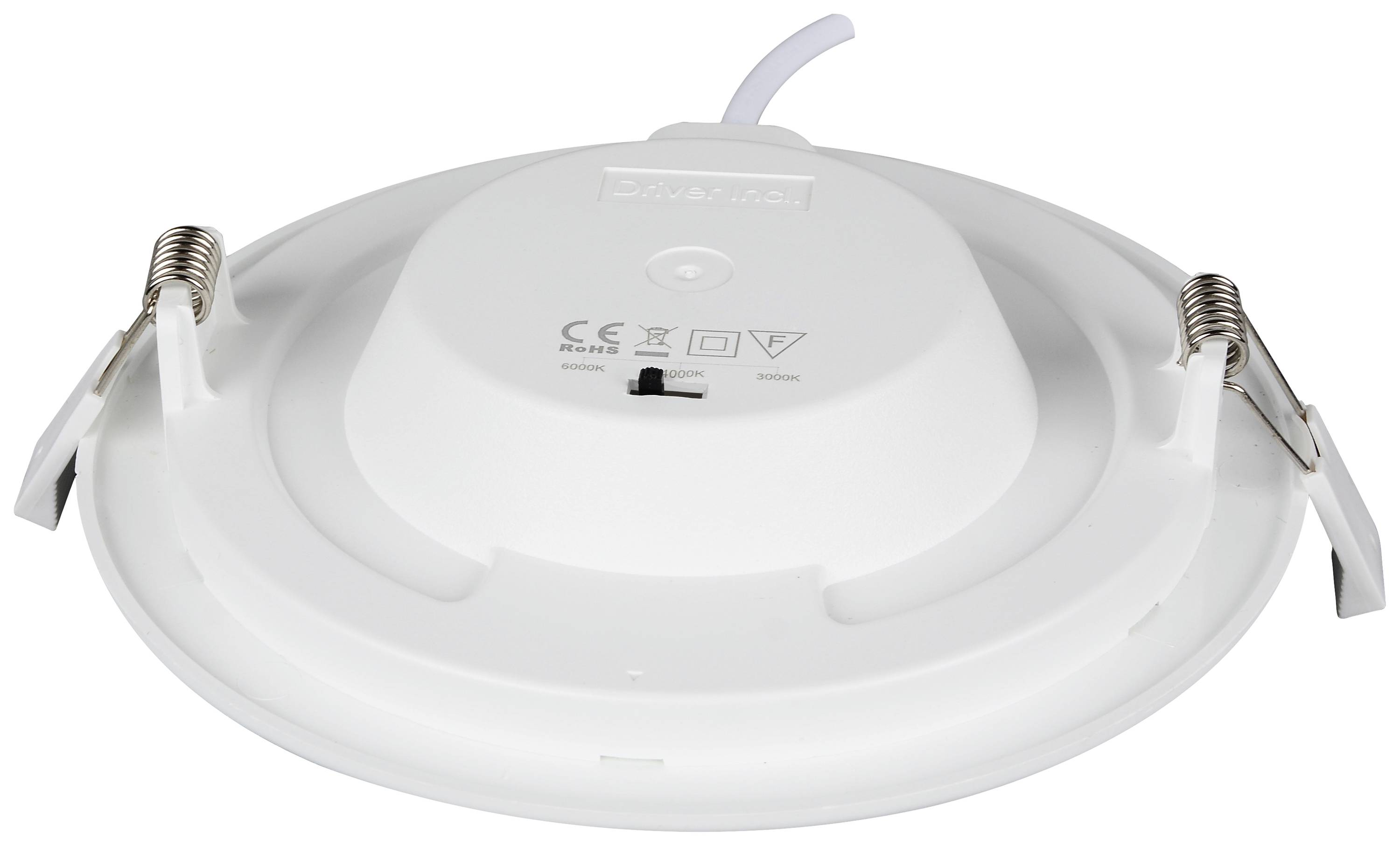 Heitronic 501377 Le Mans Luminaire à LED encastrable LED 18 W blanc