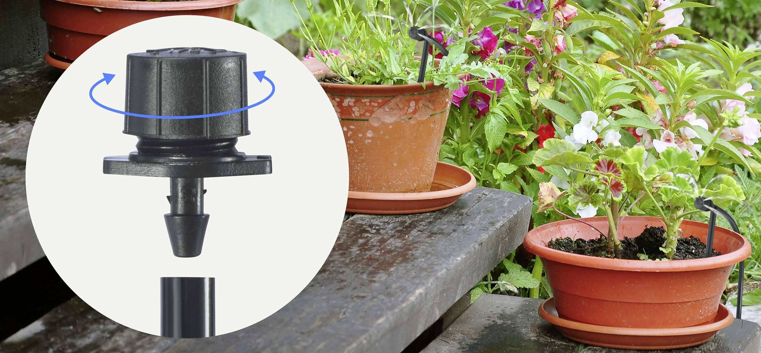 TOOLCRAFT TO-7935588 Système micro-goutte-à-goutte