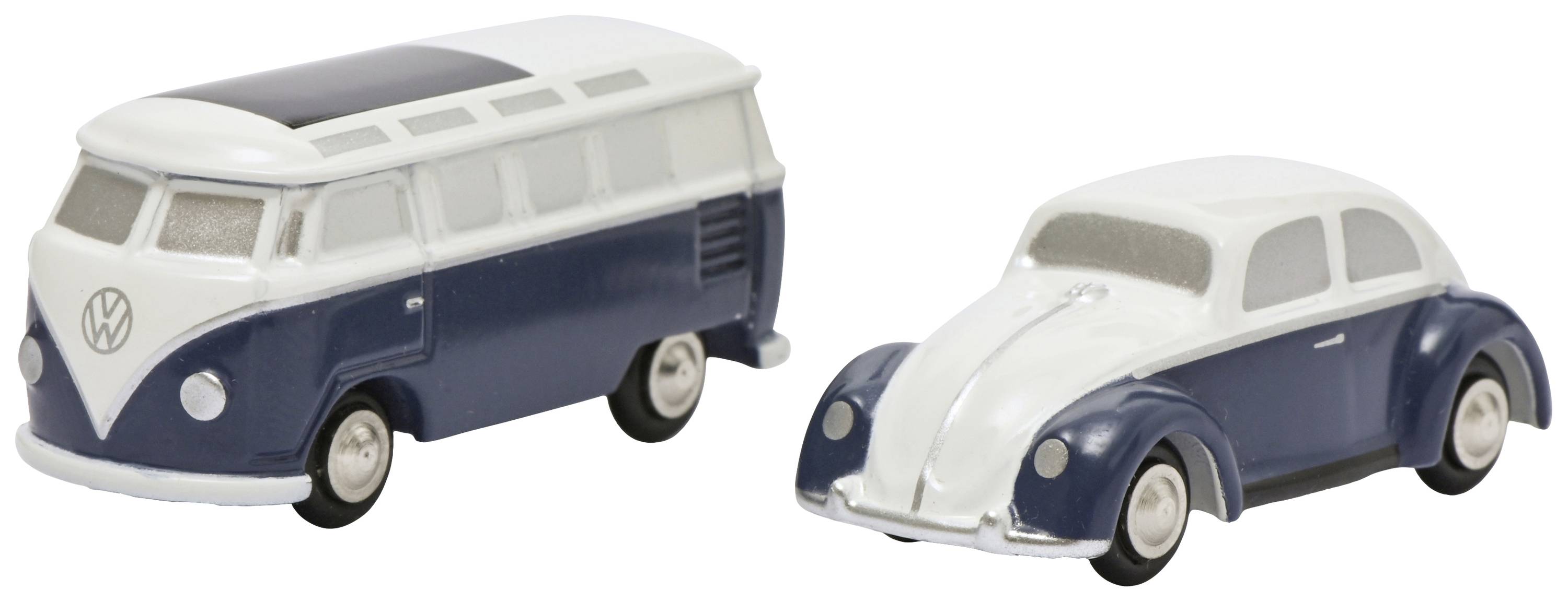 Schuco Piccolo VW Käfer+ T1 Samba Modèle réduit de voiture