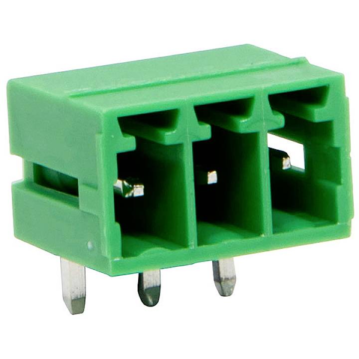 Camdenboss Boîtier mâle (platine) Nbr total de pôles 3 Pas: 3.50 mm CTBP93HD/3 100 pc(s)