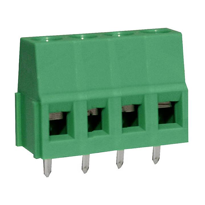 Camdenboss CTBP0108/4 Borne pour circuits imprimés Nombre de pôles 4 100 pc(s)