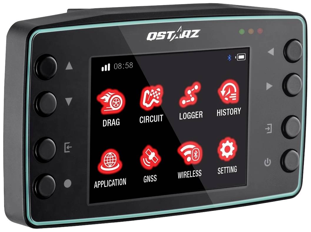 Qstarz LT-8000GT Chronomètre de tours GPS traceur de véhicules noir 1 pc(s)