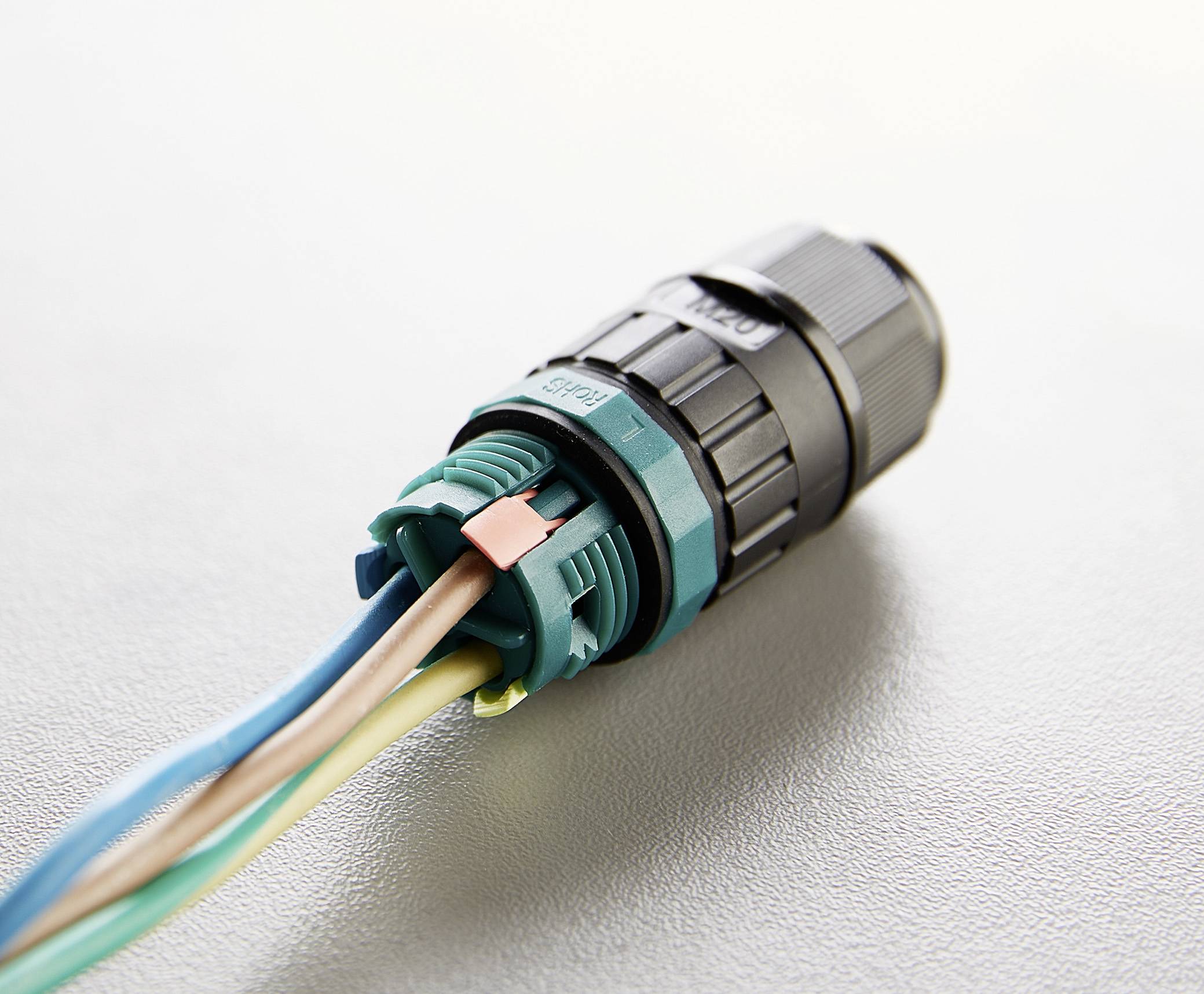 Connecteur de câbles Heitronic 501325 avec bornes enfichables 1 pc(s)