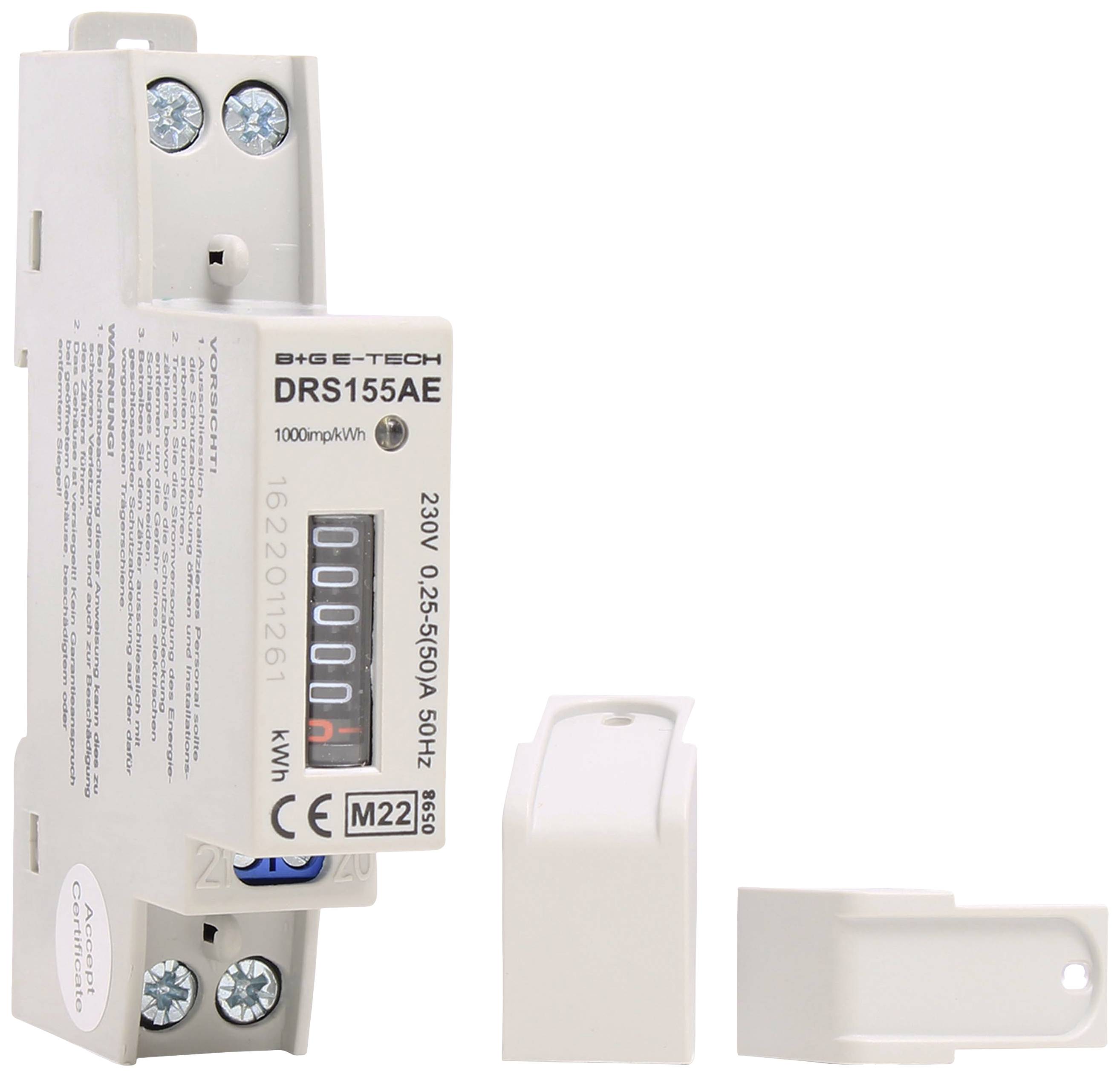 Counttec WS-RZ WS451R Compteur d'énergie monophasé mécanique conformité MID: oui 1 pc(s)