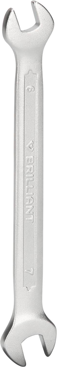 Brilliant Tools BT010900 BT010900 Clé à fourche double 6 - 7 mm
