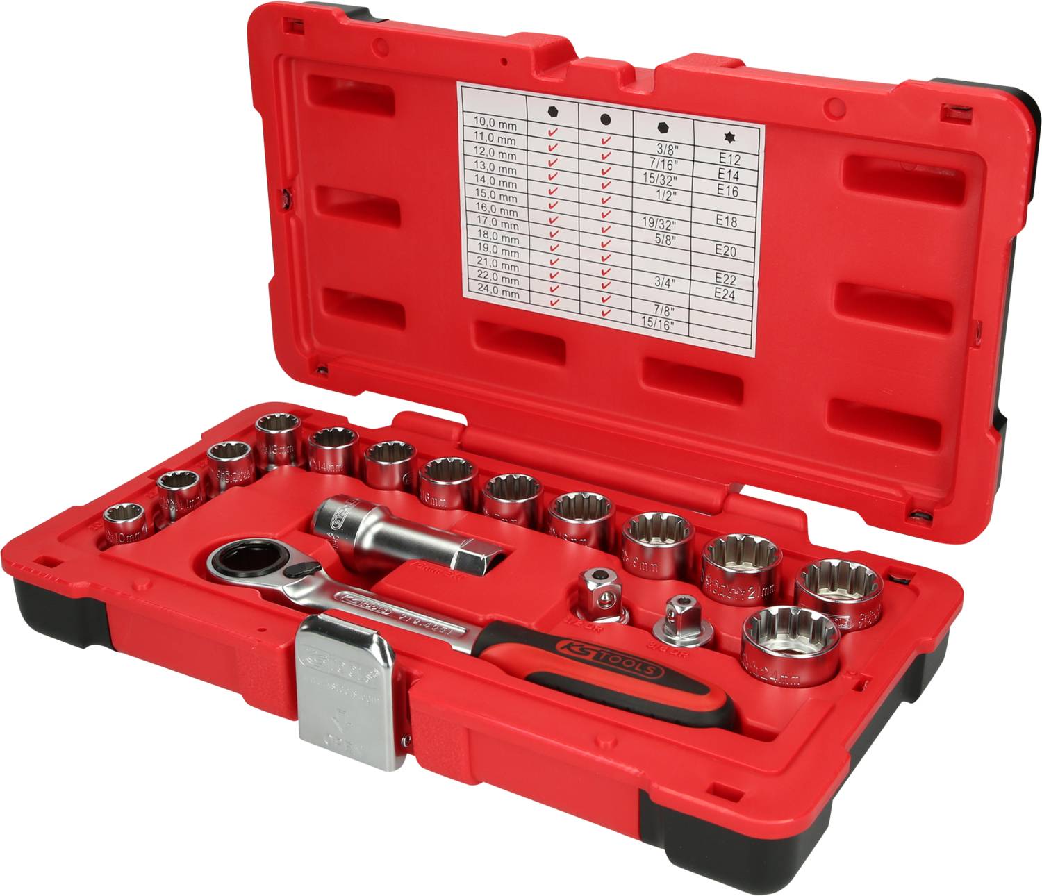 KS Tools 916.4050 Set de douilles 916.4050