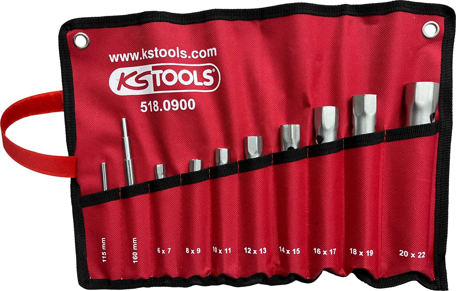 KS Tools 518.0900 Clé à tube 10 pièces