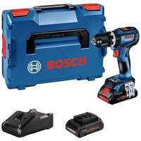Bosch Professional GSB 18V-90 C -Perceuse-visseuse à percussion sans fil brushless, + module Bluetooth, + 2 batteries, + chargeur Bosch Professional GSB 18V-90 C -Perceuse-visseuse à percussion sans fil brushless, + module Bluetooth, + 2 batteries, + chargeur