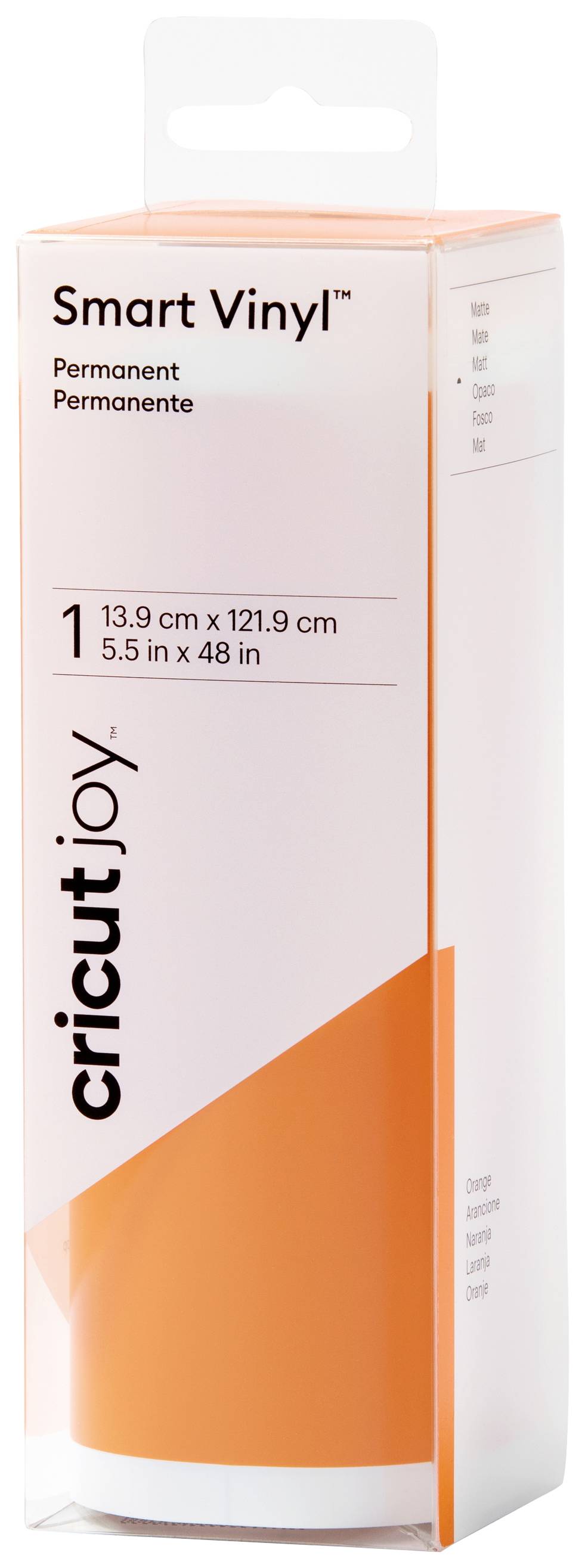 Cricut Joy™ Smart Vinyl™ Permanent Film orange