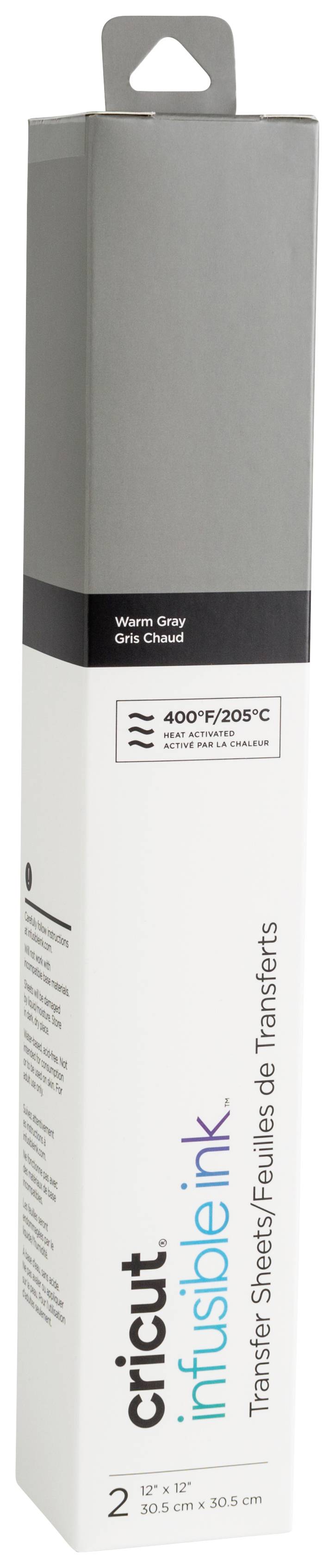 Cricut Infusible Ink Transfer Sheets 2er Film gris