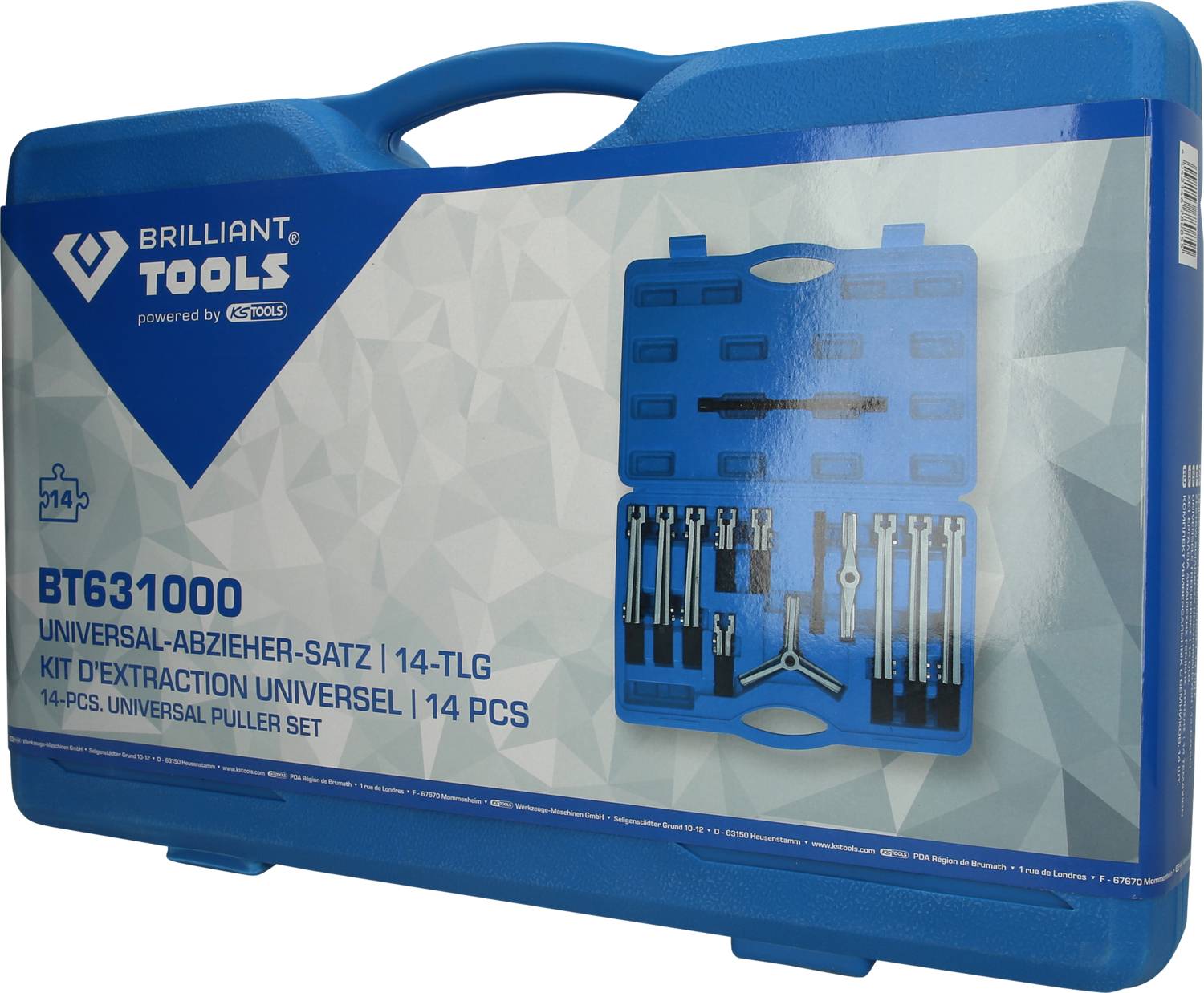 Brilliant Tools BT631000 Set d'extracteurs